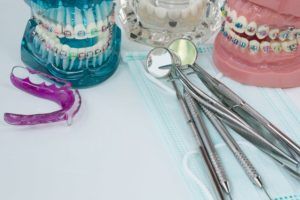 orthodontic models of treatment options